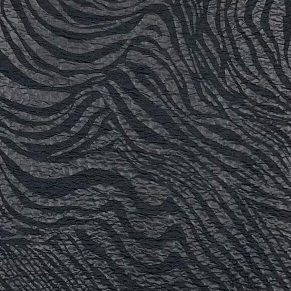 JM Collection Black Metallic Animal Print Party Maximalist Jacket NWOT Size L - Picture 8 of 12